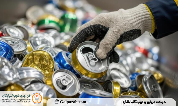 تأثیر کیفیت جداسازی دستی ضایعات آلومینیوم بر رفتار متالورژیکی مذاب